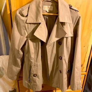 Michael Kors trench rain coat